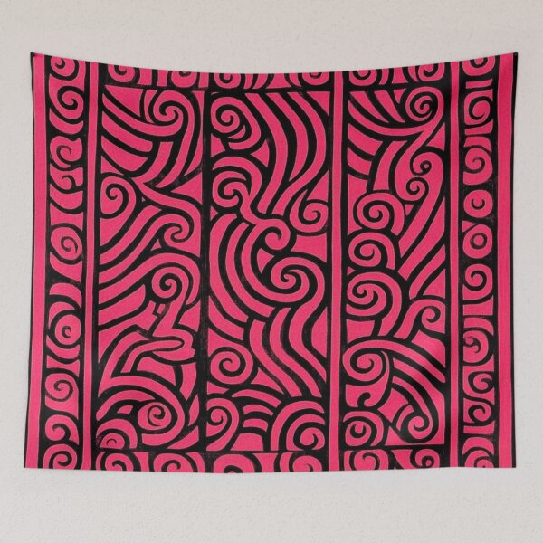 Item preview, New Zealand Paua Māori Taniko Pattern Koru Design designed and sold by GrinGalore.