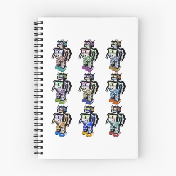 Item preview, 9 Retro Robots designed and sold by Ravvick.