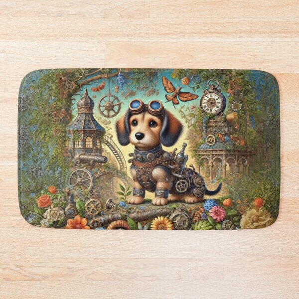 Item preview, Steampunk Dachshund Mix designed and sold by Sillytoe.