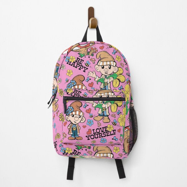 Item preview, Cute Gnome Seamless Pattern Pink BG designed and sold by Jessica Erin.