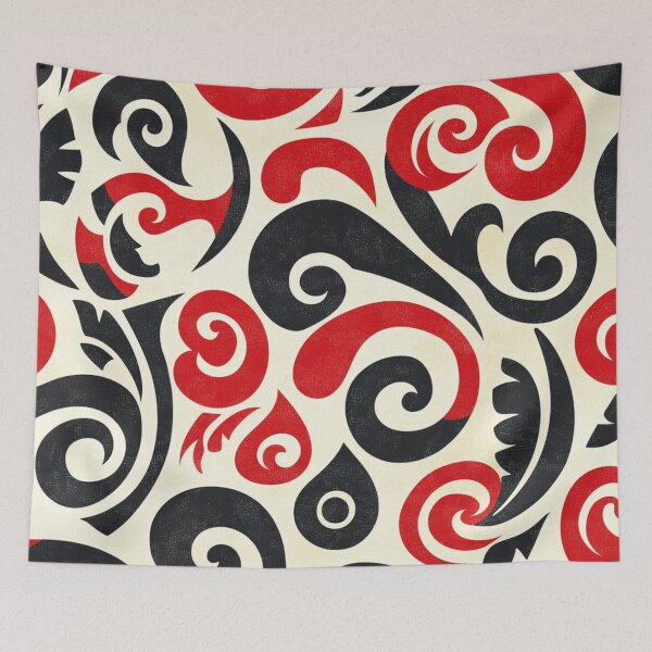 Item preview, New Zealand Paua Christmas Māori Pattern Koru Design designed and sold by GrinGalore.