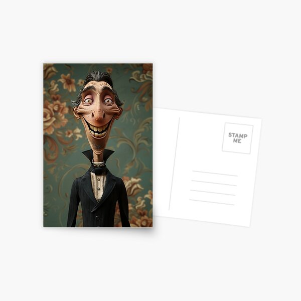 Item preview, Grinning Victorian Gentleman on an Endless Neck (Style 575-3) designed and sold by gimpysticks.