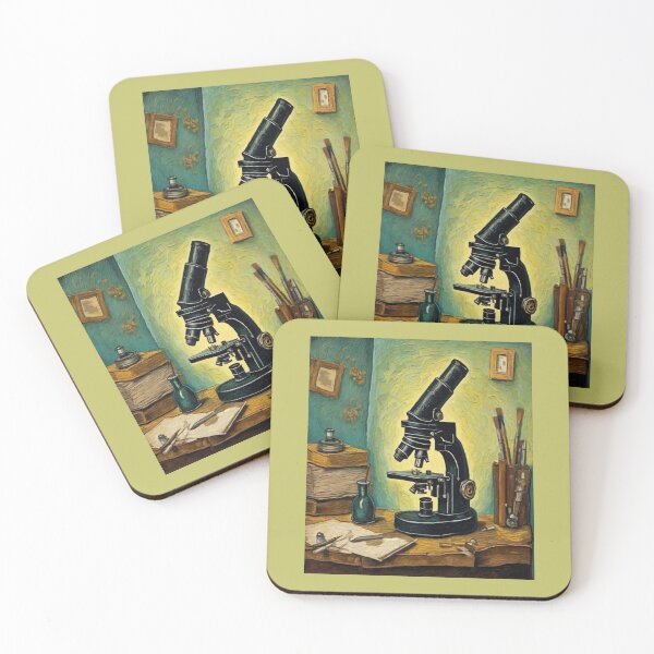 Item preview,  "Unveiling History: The Historic Microscope" designed and sold by Artisticanvas.