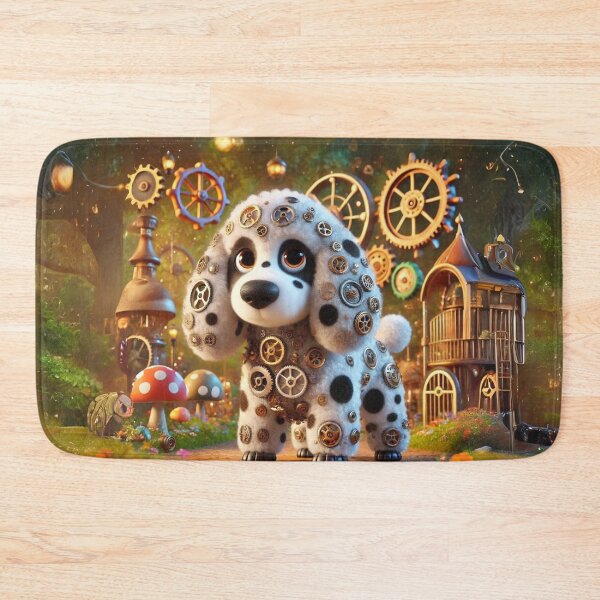 Item preview, Steampunk Dalmadoodle designed and sold by Sillytoe.