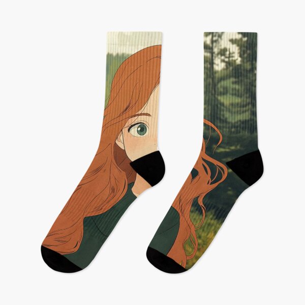 Item preview, Irish woman | Anime style designed and sold by ComicsFactory.
