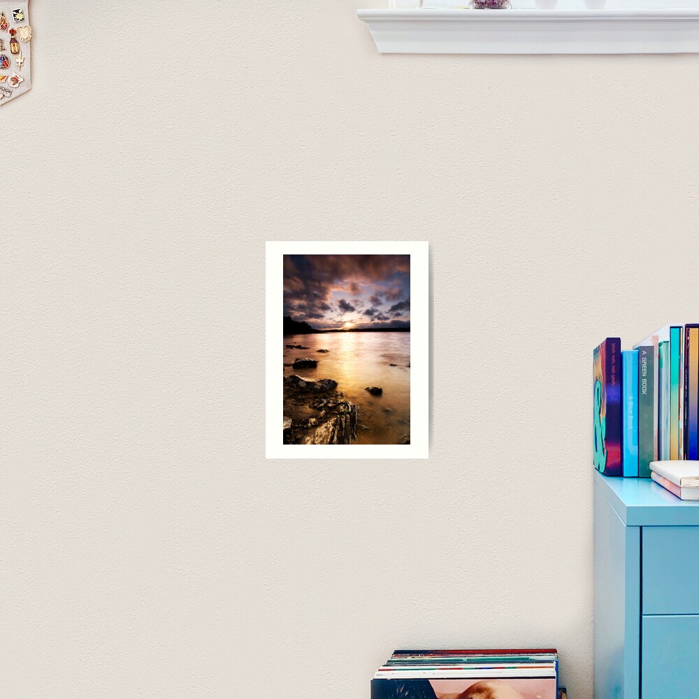 Colt Crag sunset Art Print