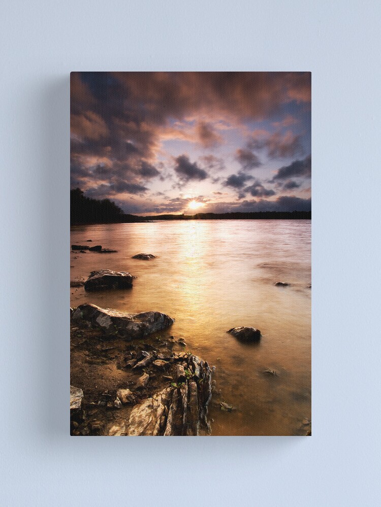 Alternate view of Colt Crag sunset Canvas Print