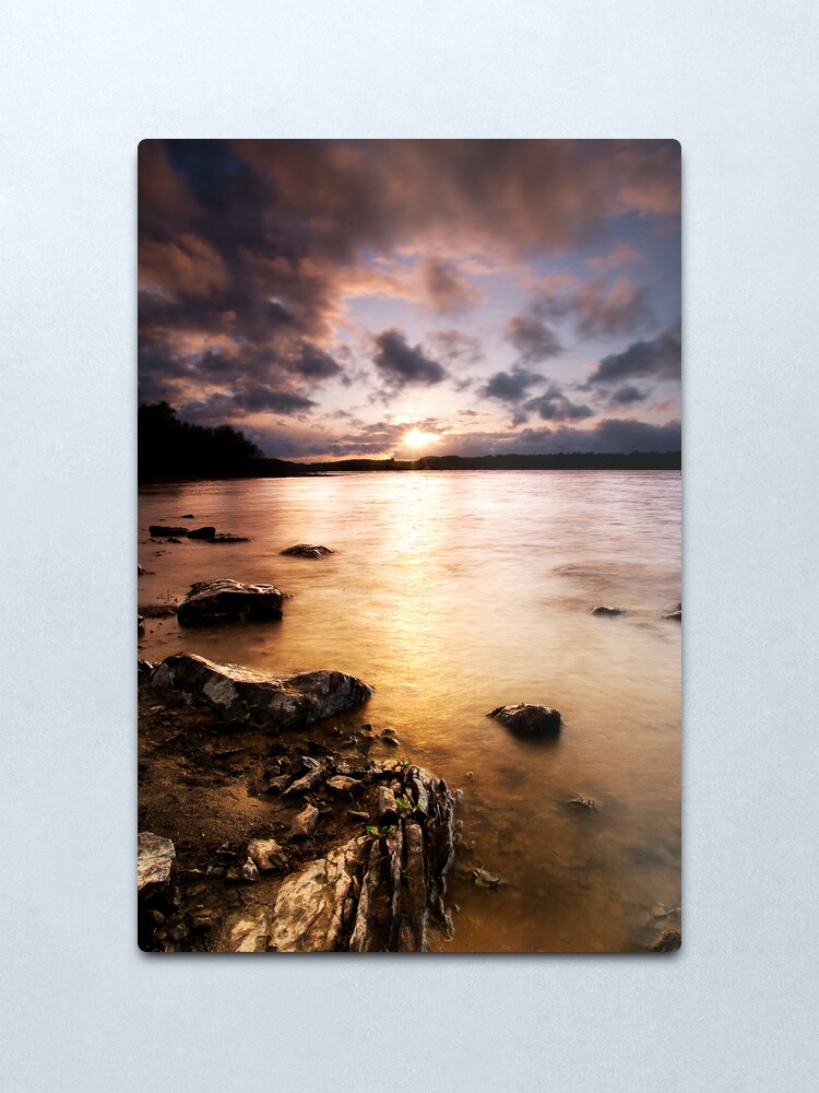Alternate view of Colt Crag sunset Metal Print