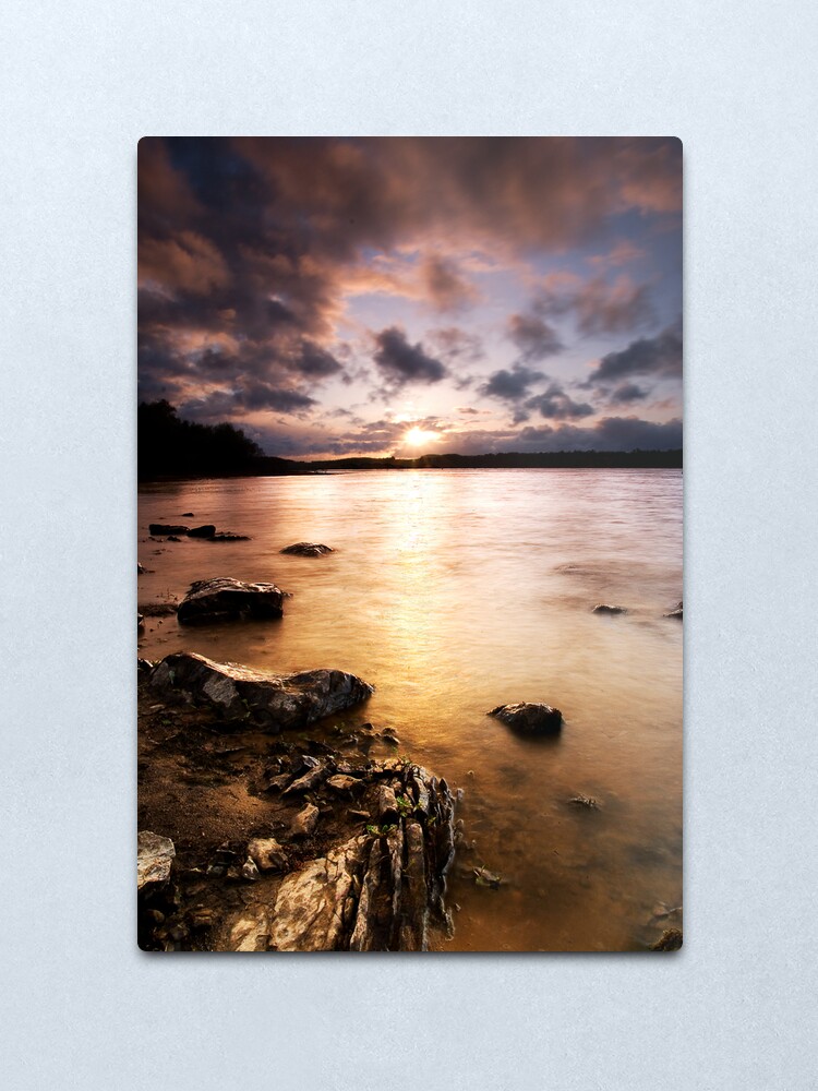 Alternate view of Colt Crag sunset Metal Print