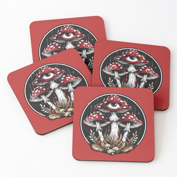 Item preview, Trippy Magic Mushrooms designed and sold by dharanna.
