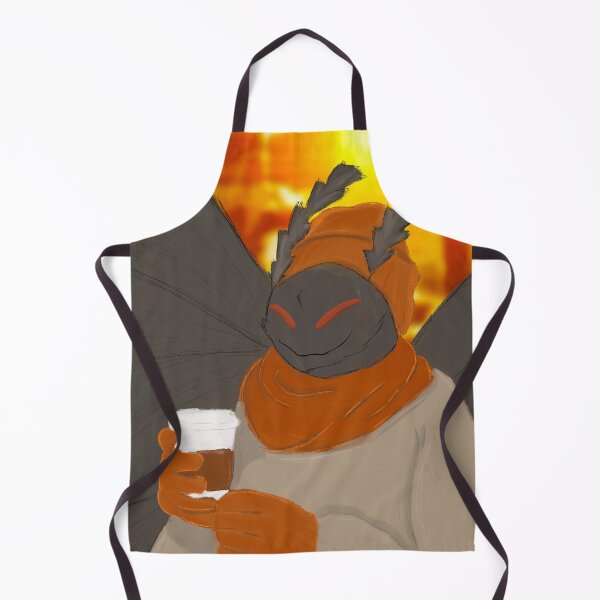 Item preview, Mothman in the Fall designed and sold by 1ChaoticCryptid.