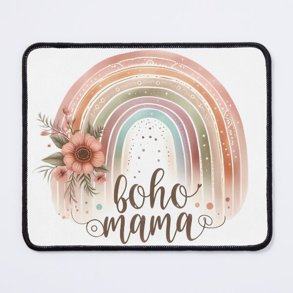 Item preview, Boho Mama Rainbow and flowers designed and sold by SakuraLemonDS.