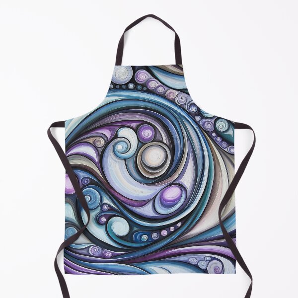 Item preview, abstract painting features a mesmerizing interplay of swirling lines designed and sold by HEMRO.