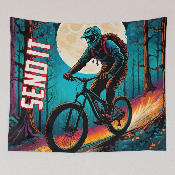 Item preview, MTB Trails: Send It with the Crew designed and sold by GrizzlyCollective.