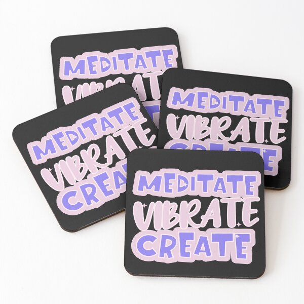 Item preview,  Meditate, Vibrate, Create designed and sold by FairX.