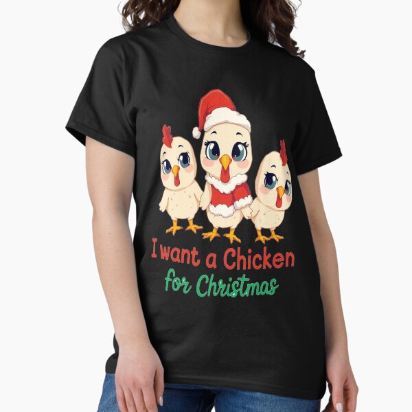 Artikel-Vorschau von Festliches Geflügel: Ich wünsche mir ein Huhn zu Weihnachten – Niedlicher Feiertags-Humor auf dem Bauernhof, designt und verkauft von bubblylive.