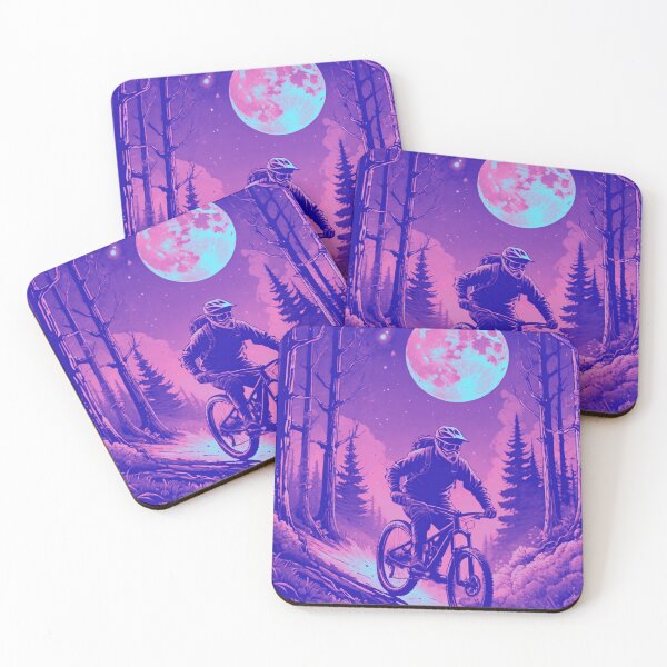 Item preview, MTB Shredder Against the Moonlit Sky designed and sold by GrizzlyCollective.