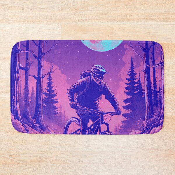 Item preview, MTB Shredder Against the Moonlit Sky designed and sold by GrizzlyCollective.