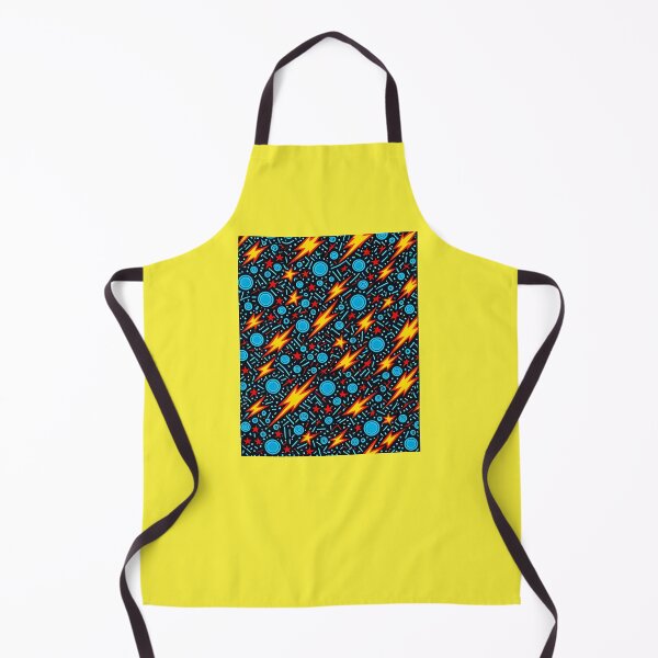 Item preview, Electroclash flash 80s 90s alternative, electropop retro print for gift lightening bolt fun doodle designed and sold by cheekylorns.