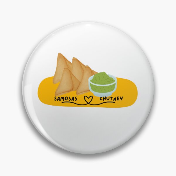 Item preview, Samosas and chutney <3 designed and sold by myblueparakeet.