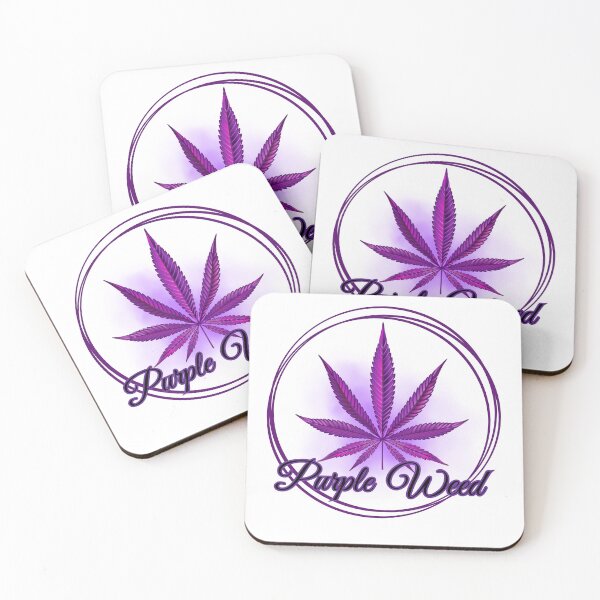 Item preview, Bold and Vibrant Purple Weed Leaf Design designed and sold by NosionDesigns.