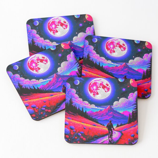 Item preview, Moonlit Adventures: MTB Shredder in Action designed and sold by GrizzlyCollective.