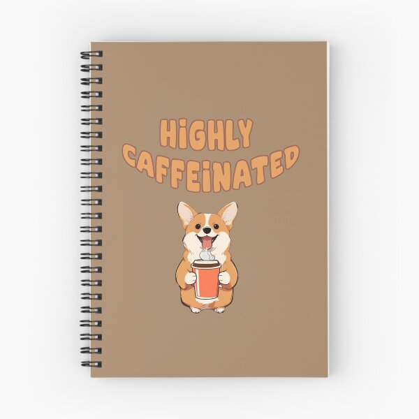 Item preview, Highly Caffeinated Corgi designed and sold by La Loca.