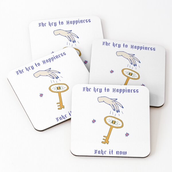 Item preview, The key to Happiness T-shirt  designed and sold by Akira-closet.