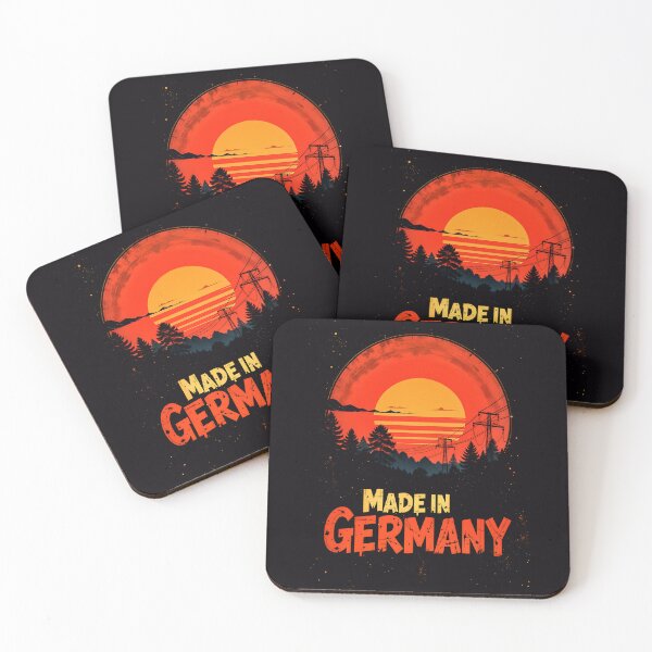 Item preview, Made In Germany Retro Sunset Design designed and sold by TheArtOfPat.