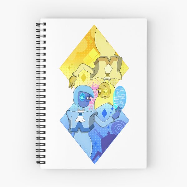 Item preview, Blue zircon/yellow zircon (Steven universe) designed and sold by That-crazy-cat.