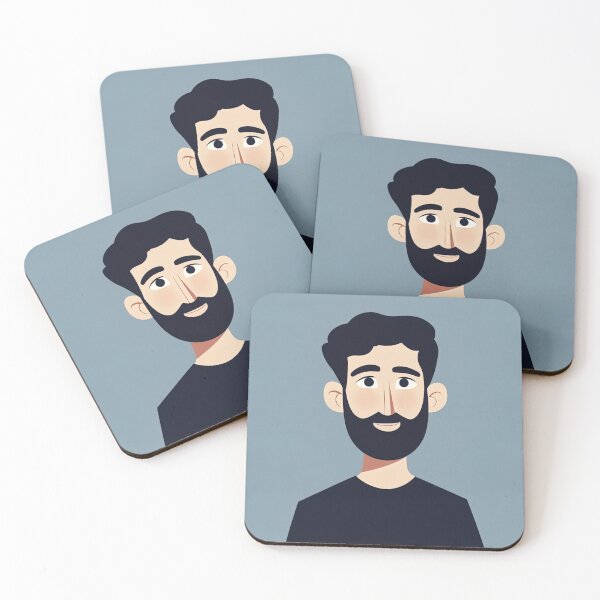 Item preview, Israeli man, portrait | Anime style designed and sold by ComicsFactory.
