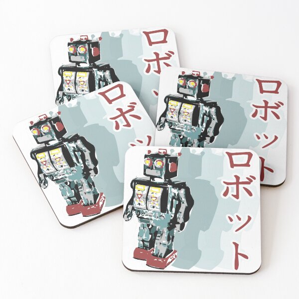 Item preview, Toy Robot with Japanese Kanji designed and sold by Ravvick.