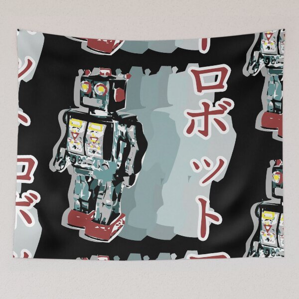 Item preview, Toy Robot with Japanese Kanji designed and sold by Ravvick.