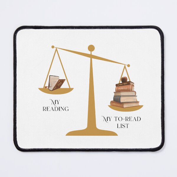 Item preview, My Reading and My To-Read List in a Scale designed and sold by Nyxander's Bookish Catalogue.