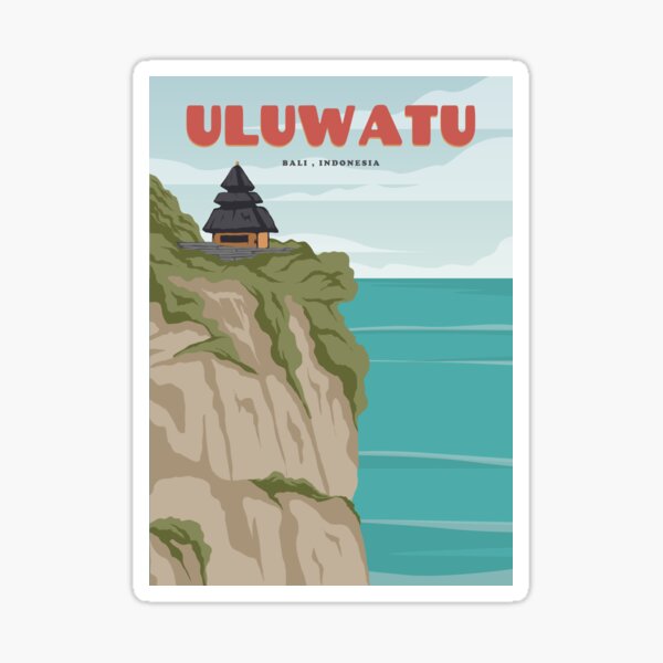 Aperçu de l'œuvre plage d'Uluwatu à Bali créée et vendue par skalihm.