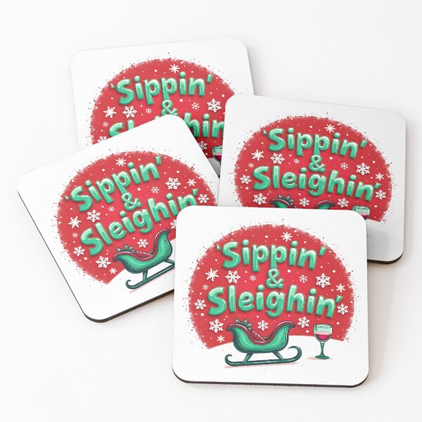 Item preview, Sippin' & Sleighin' designed and sold by  MAD's Recreation Studio.