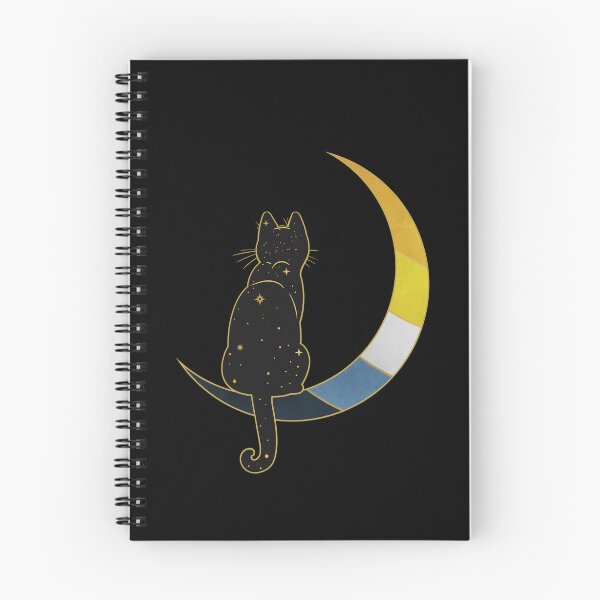 Item preview, Aroace Cat Moon Space LGBT Asexual Aromantic Pride Flag designed and sold by Clara Hollins.