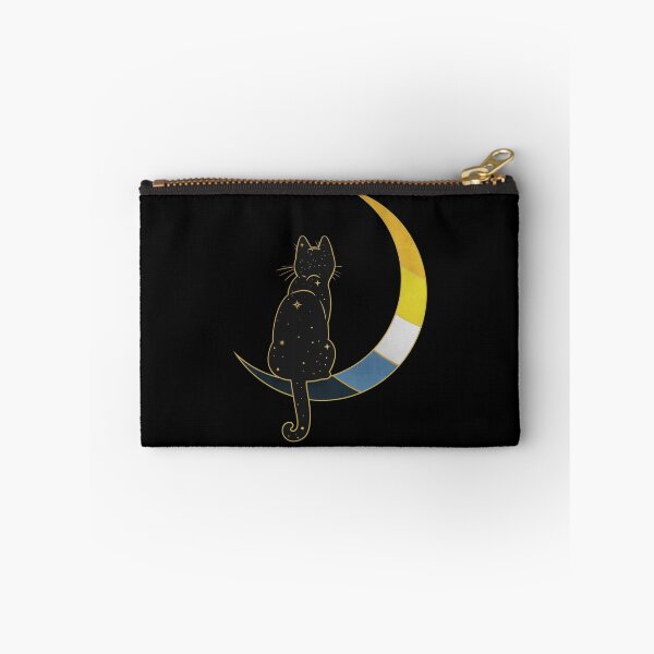 Item preview, Aroace Cat Moon Space LGBT Asexual Aromantic Pride Flag designed and sold by Clara Hollins.