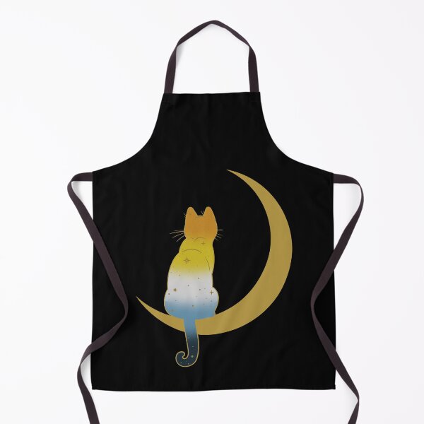 Item preview, Aroace Cat Moon Space LGBT Asexual Aromantic Pride Flag designed and sold by Clara Hollins.