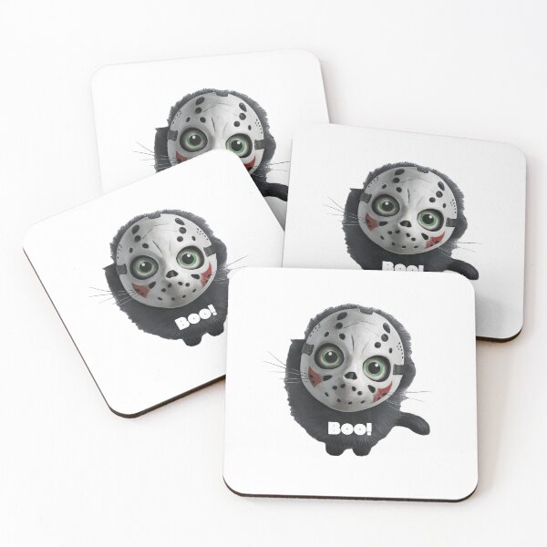 Item preview, Horror Cat - Halloween mask designed and sold by lavka-xd.
