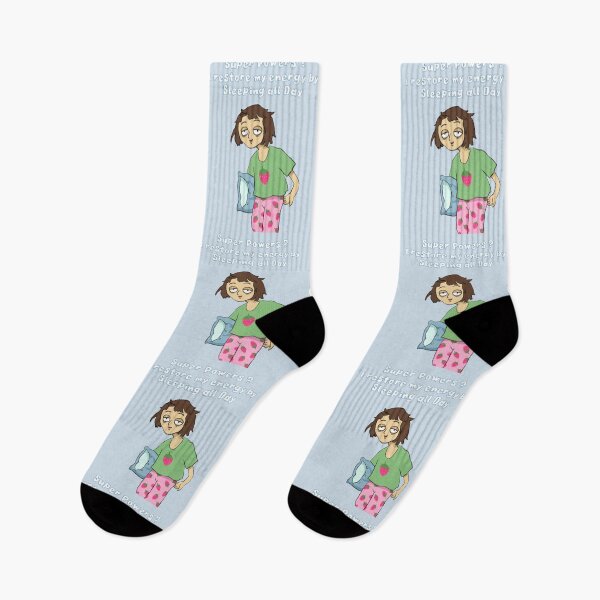 Item preview, Super Powers? I restore my energy by sleeping all day designed and sold by SageTeaArts.