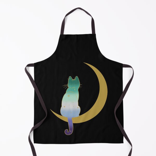 Item preview, Gay Man Cat Moon Space LGBT Pride Flag designed and sold by Clara Hollins.