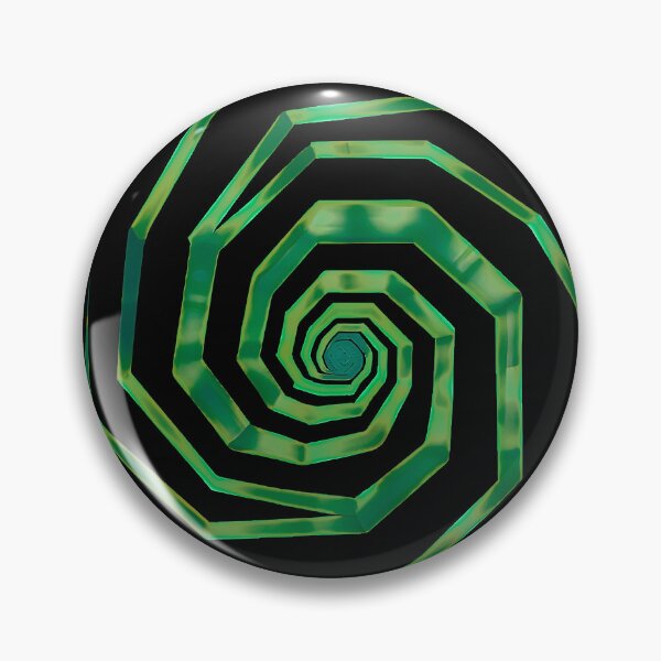Item preview, Copy of SPIRALIS BLUE - Geometric pattern where angular lines create a spiral effect designed and sold by Atmosferica.
