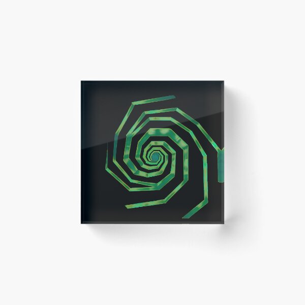 Item preview, Copy of SPIRALIS BLUE - Geometric pattern where angular lines create a spiral effect designed and sold by Atmosferica.