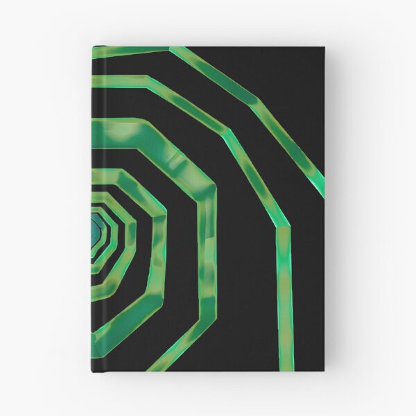 Item preview, Copy of SPIRALIS BLUE - Geometric pattern where angular lines create a spiral effect designed and sold by Atmosferica.