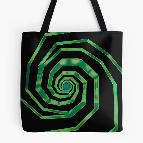 Item preview, Copy of SPIRALIS BLUE - Geometric pattern where angular lines create a spiral effect designed and sold by Atmosferica.