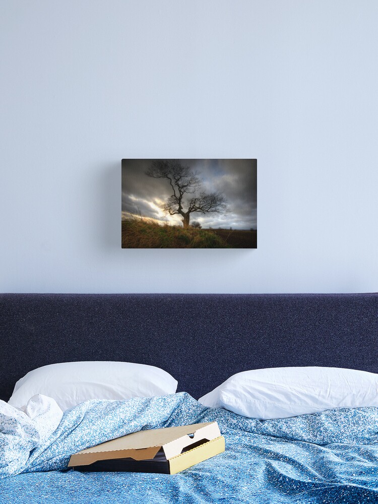 Canvas Print, A tree designed and sold by james  thow