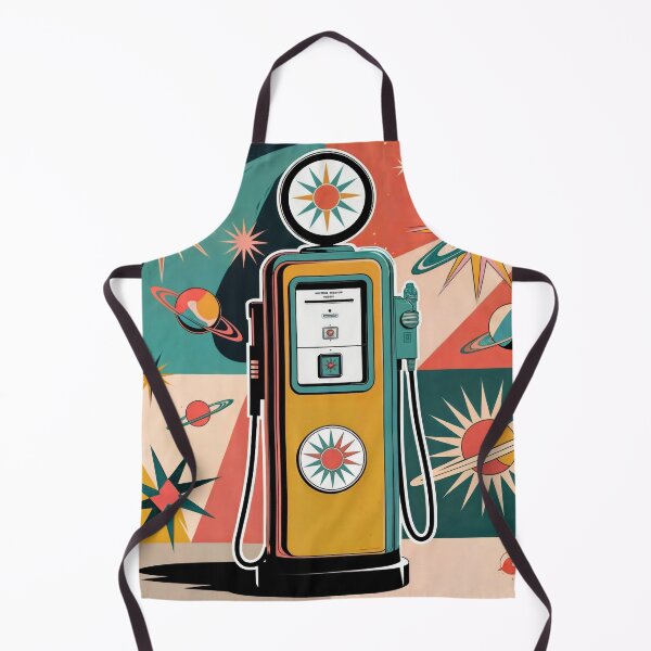 Item preview, Sticker T-Shirt Design Trending: Vintage Gas Pump designed and sold by ForeverPrintsOK.