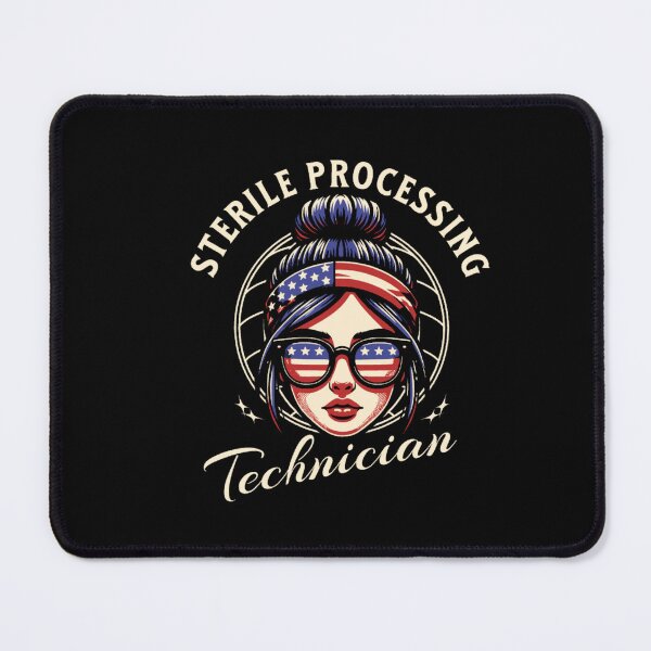 Item preview, Sterile Processing Technician US Flag Funny Design designed and sold by Norstyle.