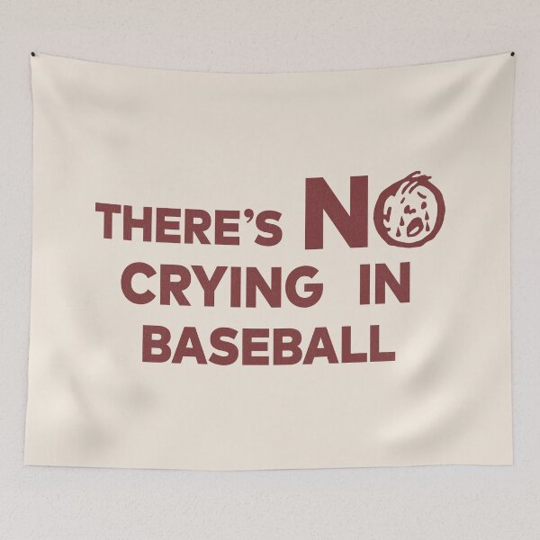 Item preview, There's NO Crying In Baseball designed and sold by ourkid.
